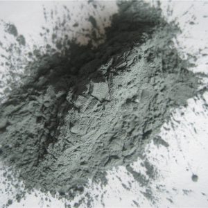 poudre noire de carbure de silicium